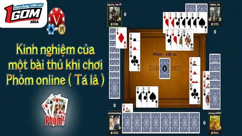 Cách chơi bài Phỏm hiệu quả